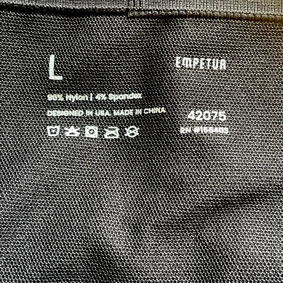 Black Seamless Leggings- L - Picture 3 of 3